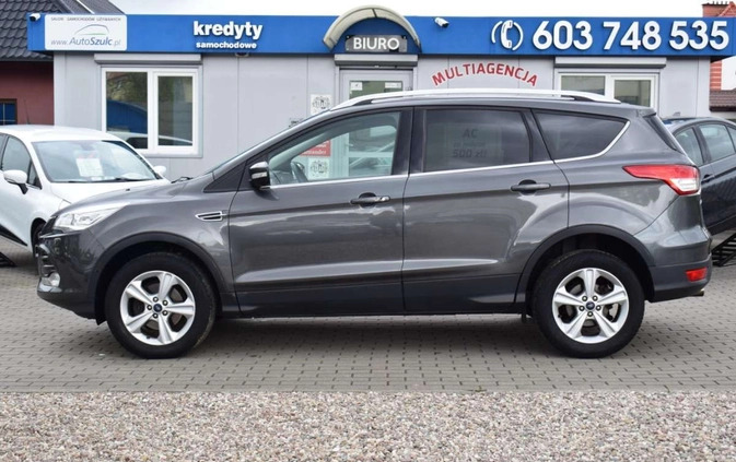 Ford Kuga cena 59800 przebieg: 129824, rok produkcji 2016 z Drawsko Pomorskie małe 667